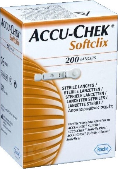 Roche Diagnostics ACCU-CHEK Softclix lancety 200ks