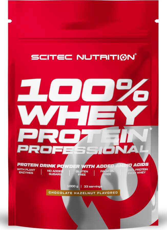 Scitec Nutrition 100% Whey Protein Professional 1000 g chocolate hazelnut