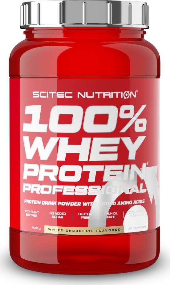 Scitec Nutrition 100% WP Professional 920 g white chocolate