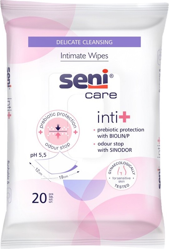 Seni Care intimní vlhčené ubrousky Inti+ 20ks