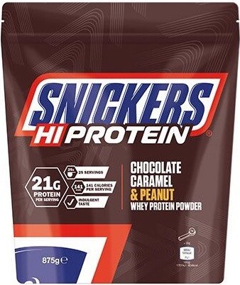 Snickers Hi Protein 875 g chocolate caramel peanut