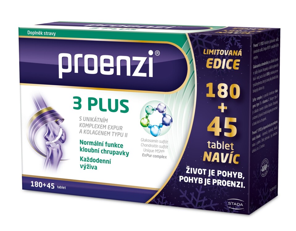 Stada Proenzi 3 plus 180+45 tablet navíc