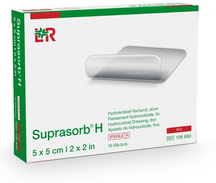 Suprasorb H 5 x 5 cm tenký sterilní 10 ks