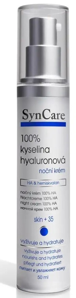 SynCare noční krém 100% kyselina hyaluronová 50 ml