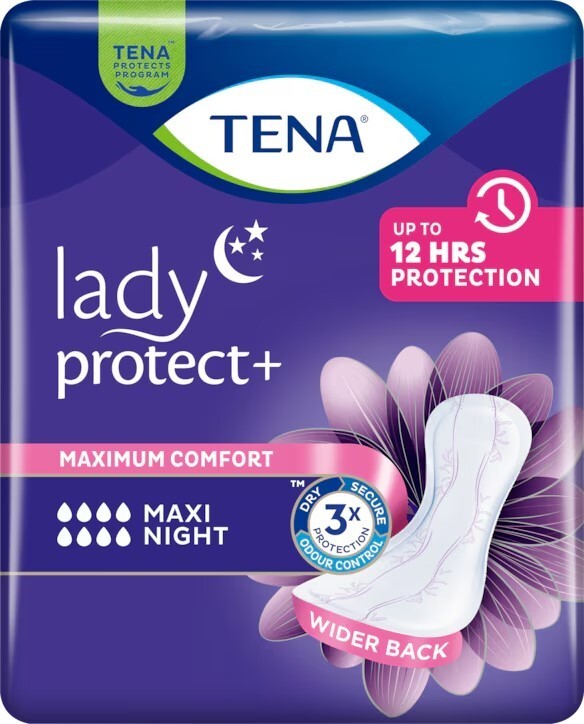 TENA Lady Protect+ Maxi Night ink.vlož. 6ks 760984