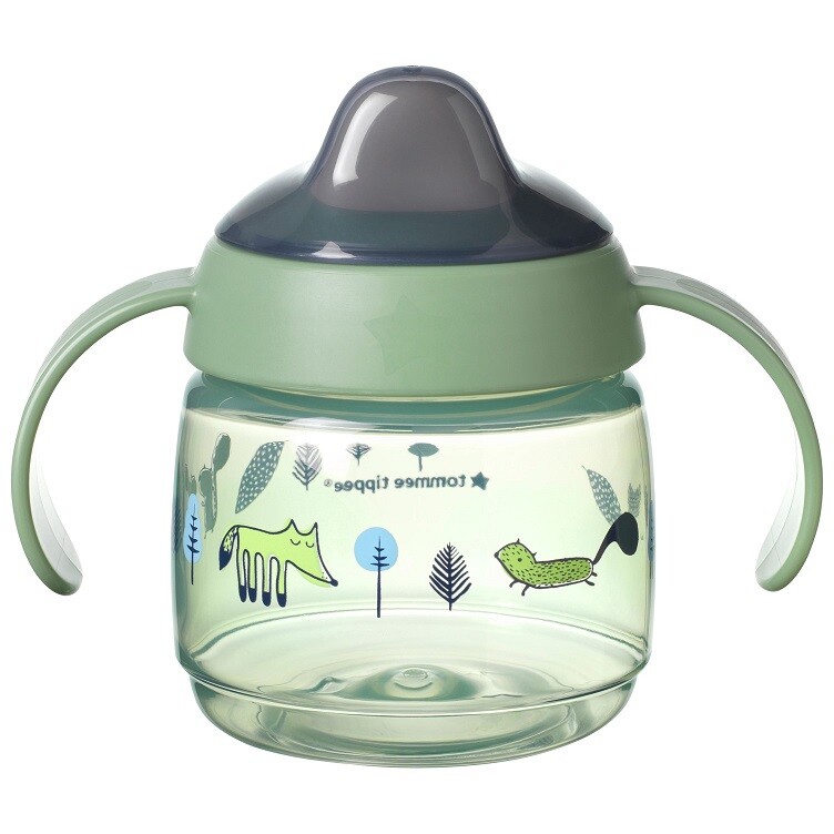 Tommee Tippee Netekoucí hrnek zelený 190ml 4m+