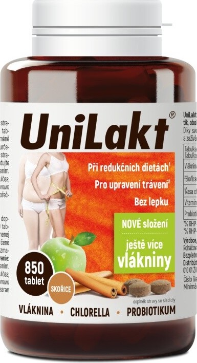 Unilakt se skořicí tbl.850