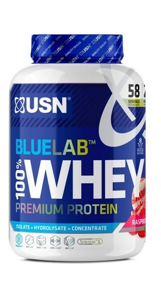 USN BlueLab 100% Whey Protein Premium 2000 g malina