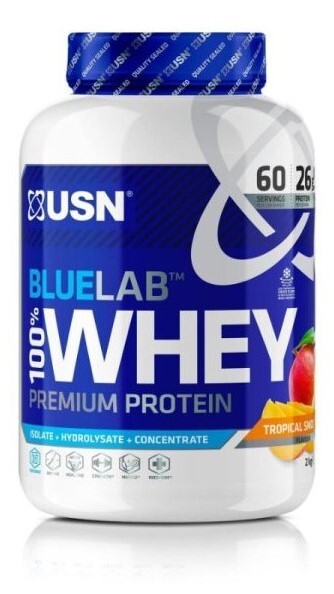 USN BlueLab 100% Whey Protein Premium 2000 g tropical smoothie