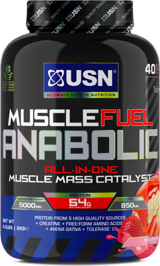 USN Muscle Fuel 2000g jahoda