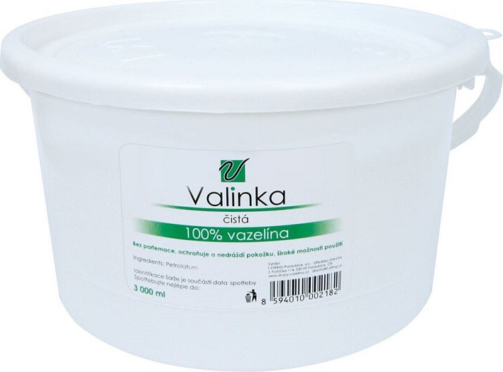 Valinka Vazelína 100% čistá 3000 ml