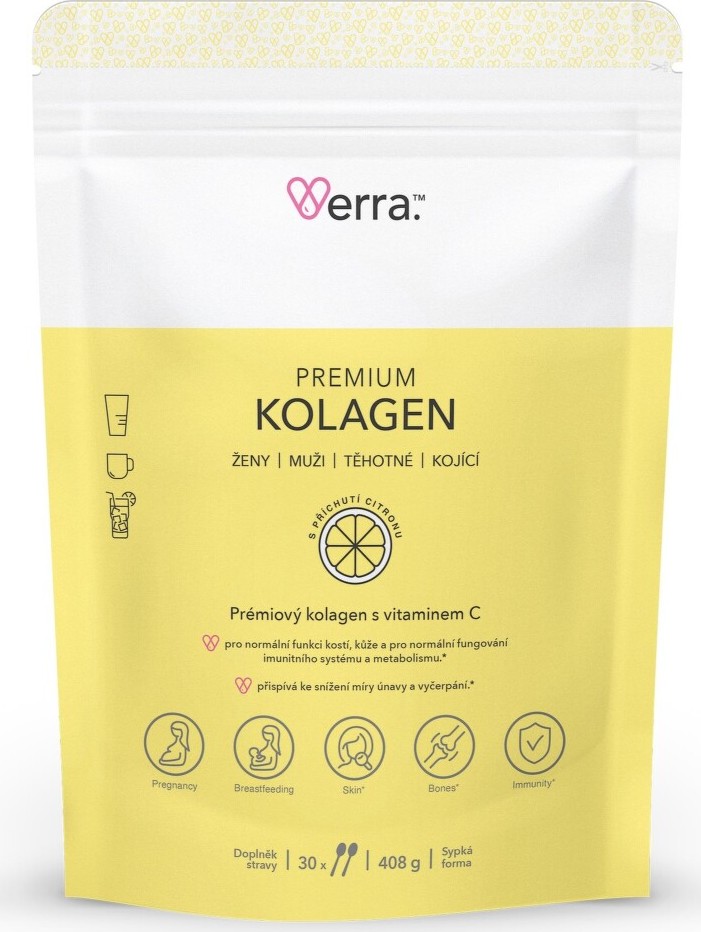 Verra Premium Kolagen s vitamínem C 408g