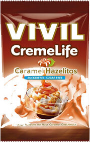 Vivil Creme life karam.+lísk.oříšek bez cukru 110g