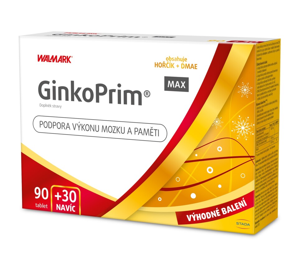 Walmark GinkoPrim MAX 90+30 tablet Promo 2023