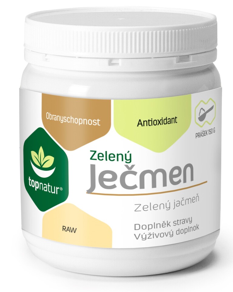 Zelený ječmen prášek 150g TOPNATUR