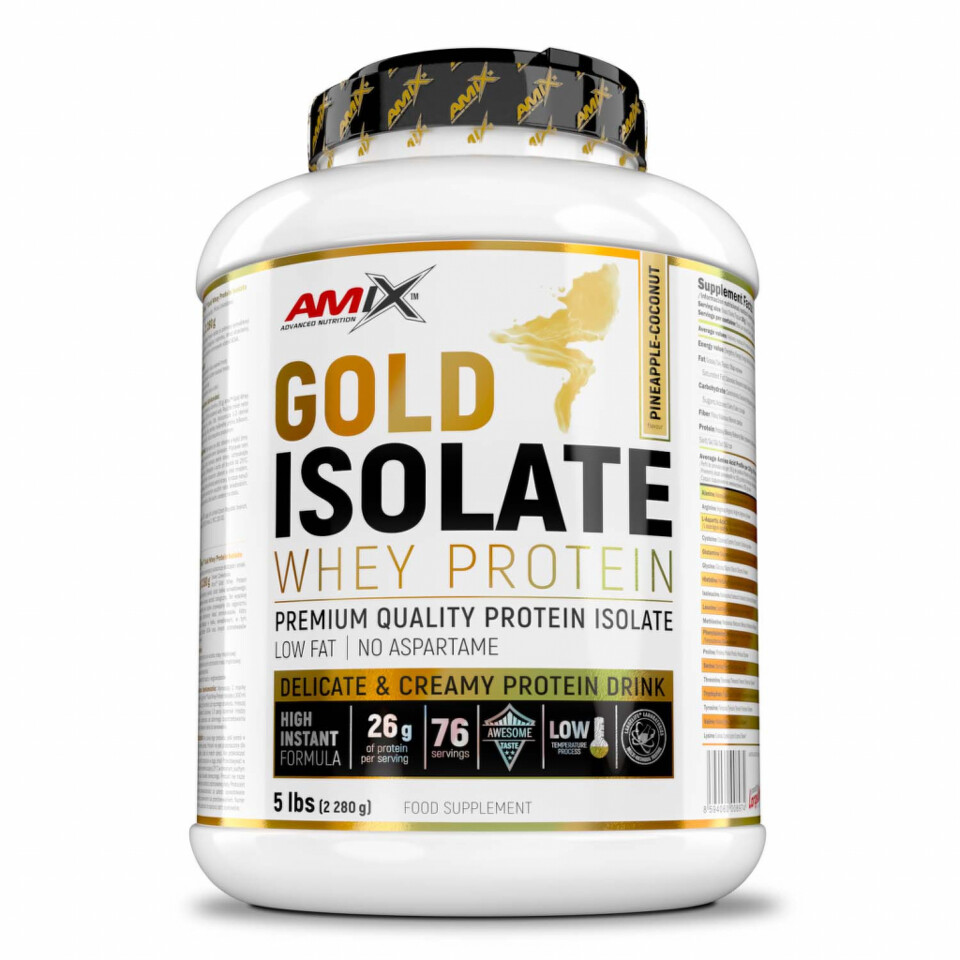 Amix Gold Whey Protein Isolate 2280 g pineapple coconut juice