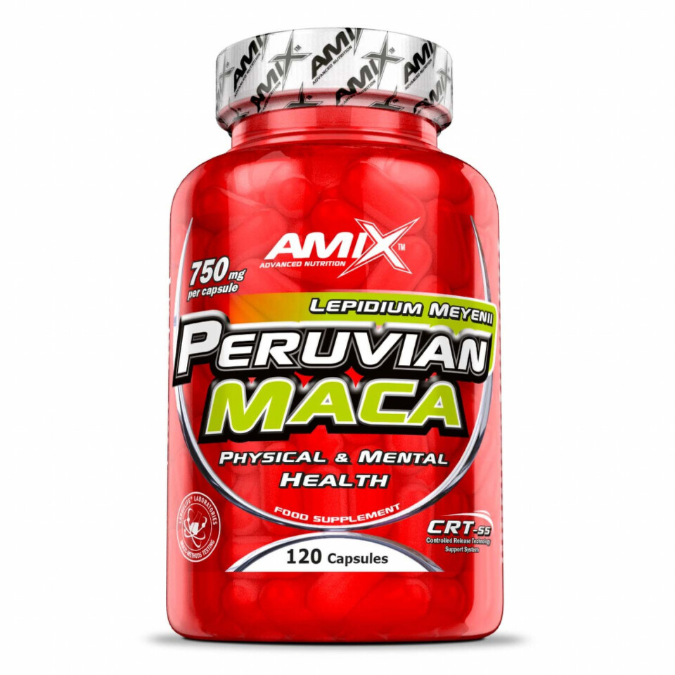 Amix Peruvian MACA 750 mg 120 cps