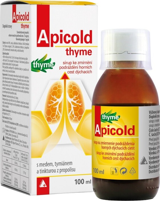 Apicold thyme sirup 100 ml