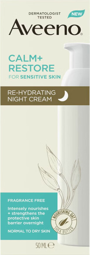 Aveeno Calm+Restore rehydratační noční krém 50ml