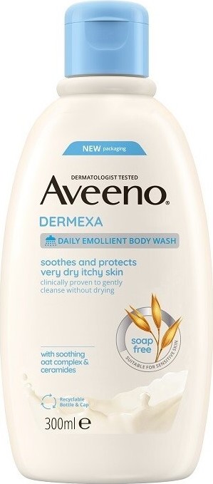 Aveeno Dermexa emolienční sprchový gel 300ml