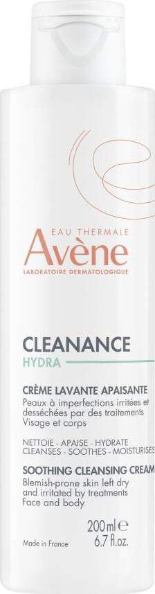 AVENE Cleanance Hydra Zklidňující mycí krém 200ml