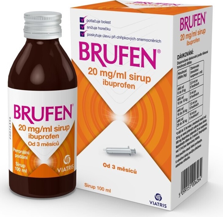 BRUFEN 20MG/ML SIR 1X100ML II