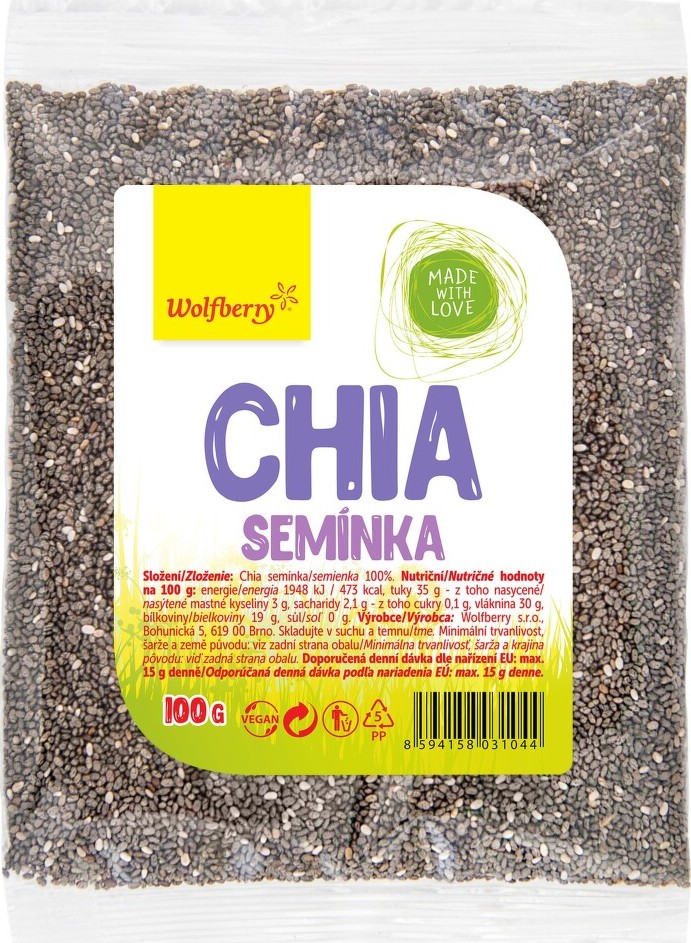 Chia semínka 100g Wolfberry