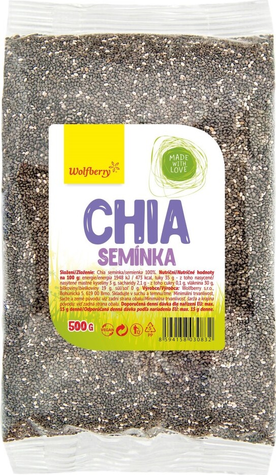 Chia semínka 500g Wolfberry