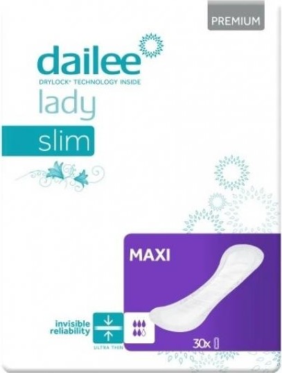 Dailee Lady Premium Slim MAXI inkontinenční vložky pro ženy 30 ks