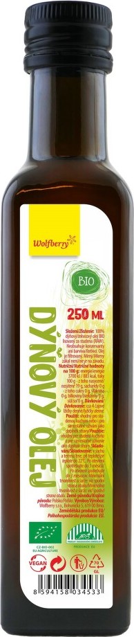 Dýňový olej BIO 250ml Wolfberry