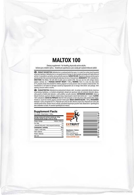 Extrifit Maltox 100 1500g