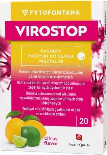 Fytofontana VIROSTOP pastilky citrus 20ks