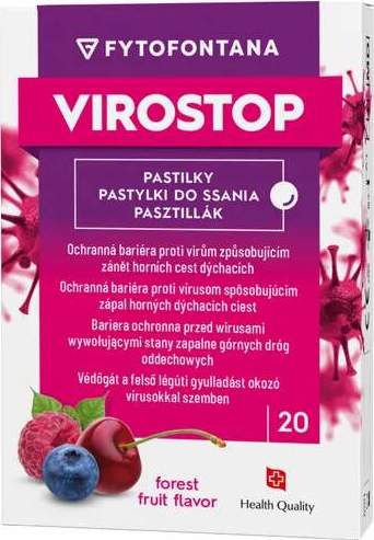 Fytofontana VIROSTOP pastilky lesní ovoce 20ks