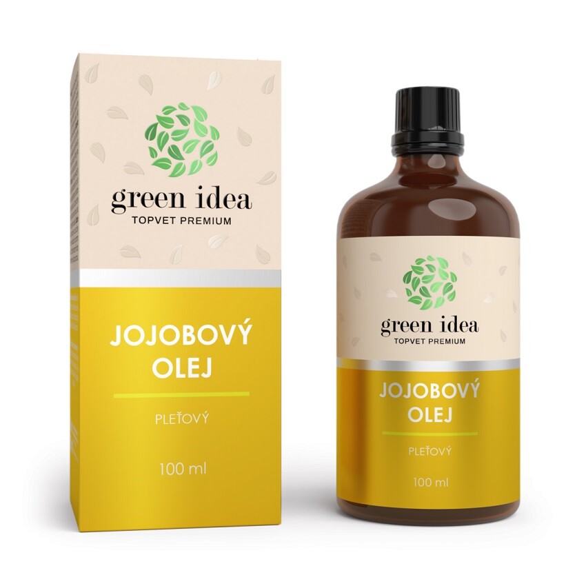 Green Idea Jojobový olej 100 % s vitaminem E 100 ml