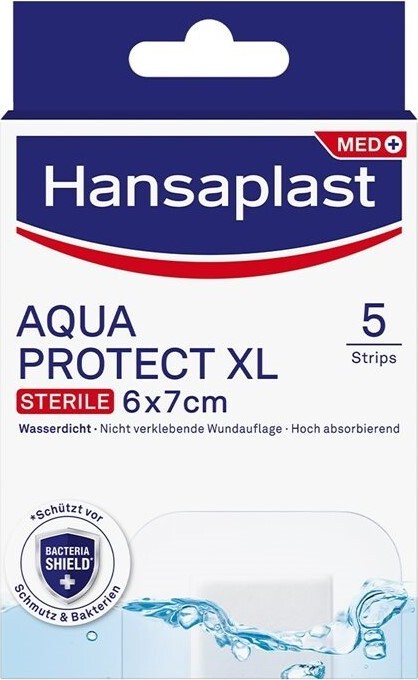 Hansaplast Aqua Protect náplast sterilní XL 5ks