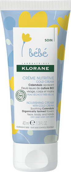 KLORANE BEBE Výživný cold cream 40ml