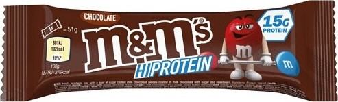 M&M s Hi Protein Bar 51 g chocolate