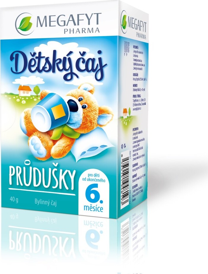 Megafyt Dětský čaj průdušky 20x2g