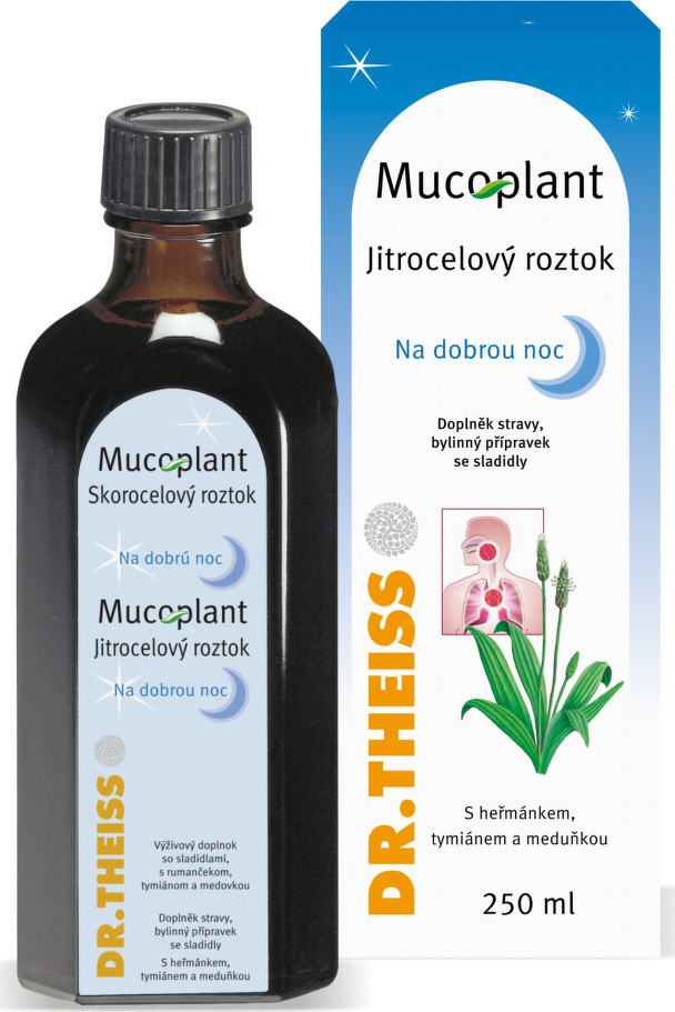 Mucoplant Jitrocelový roztok Na dobrou noc 100ml