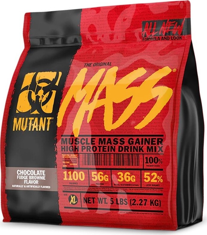 Mutant Mass Gainer 2270 g chocolate fudge brownie