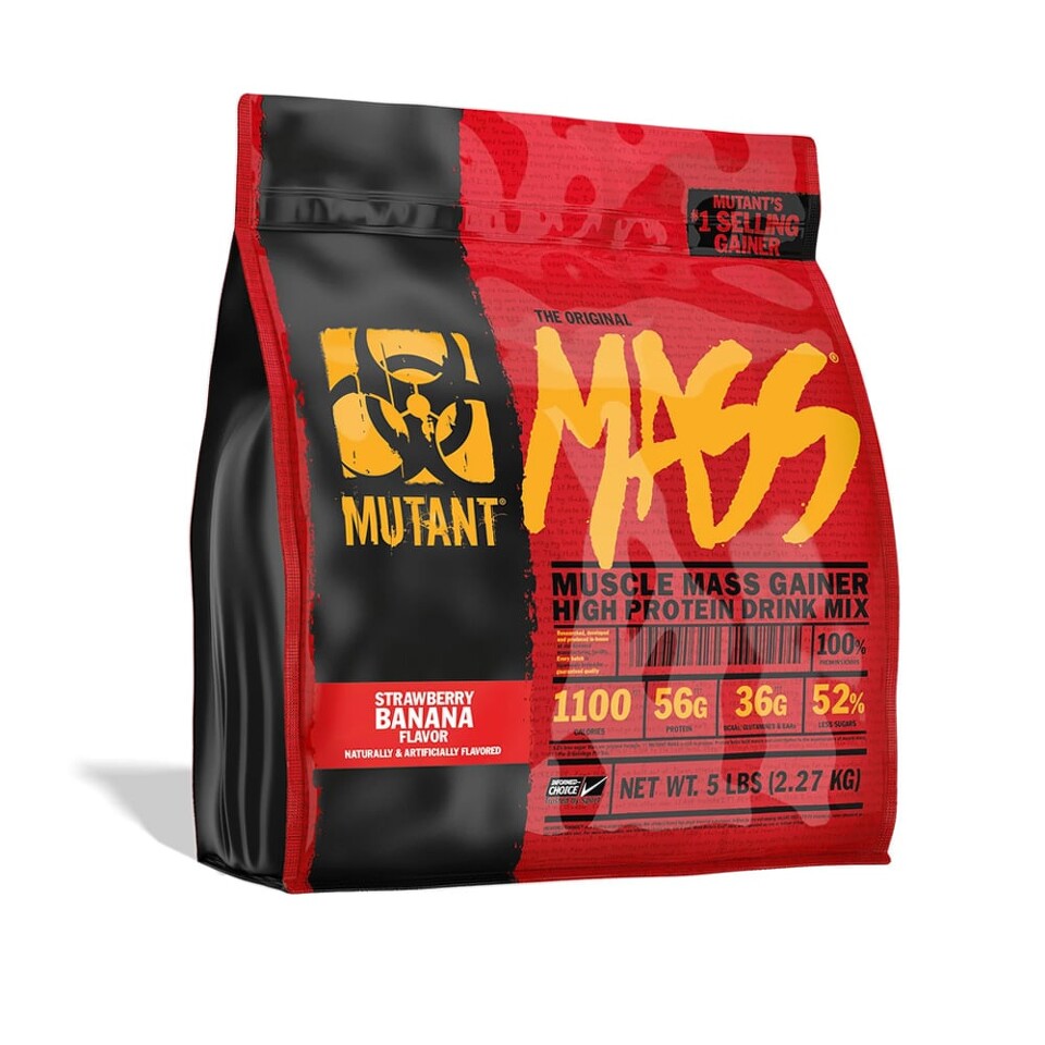 Mutant Mass Gainer 2270 g strawberry banana