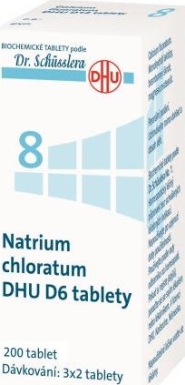 NATRIUM CHLORATUM DHU D6(D12) TBL NOB 200