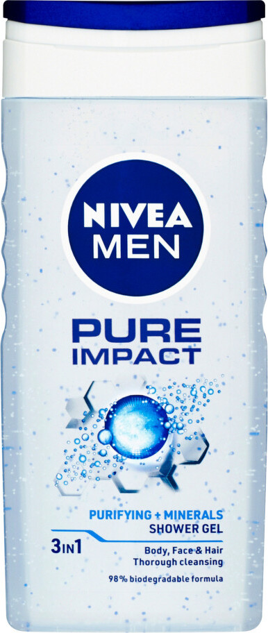 NIVEA MEN sprchový gel Pure Impact 250ml 80892