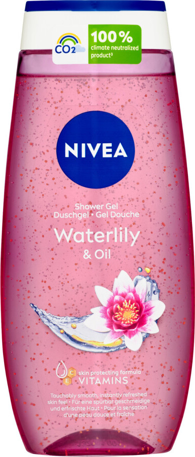 NIVEA Water Lilly+Oil sprchový gel 250ml 80789