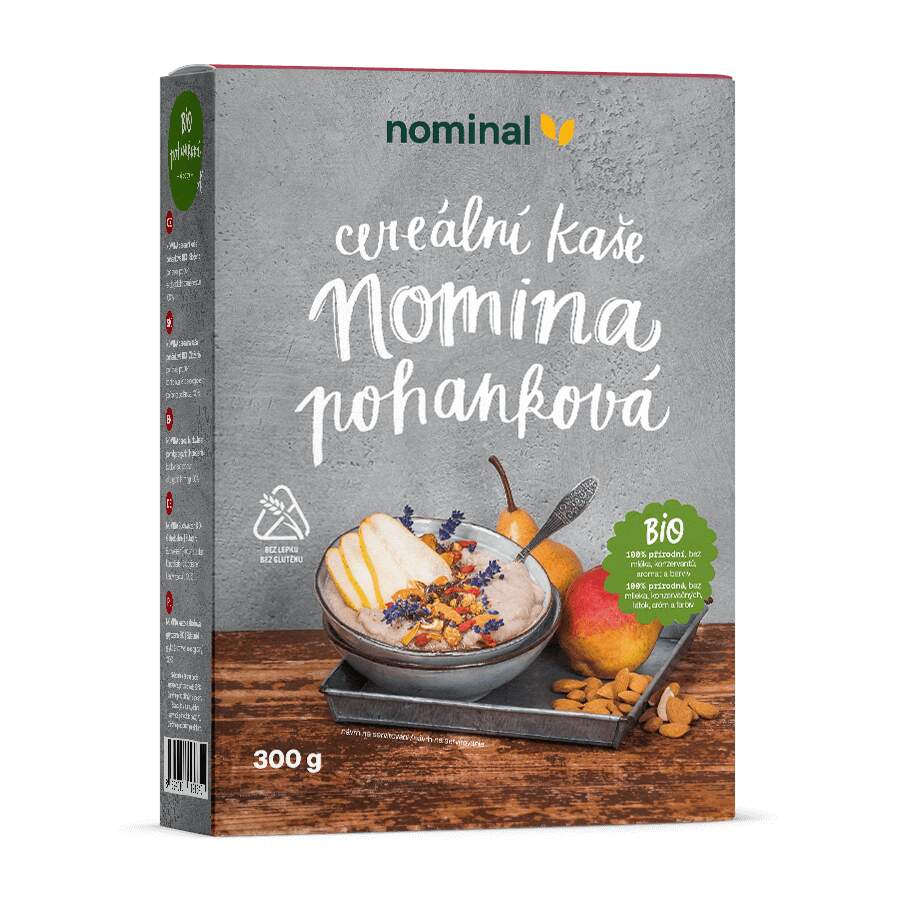 Nomina pohanková cereální kaše bez lepku BIO 300g