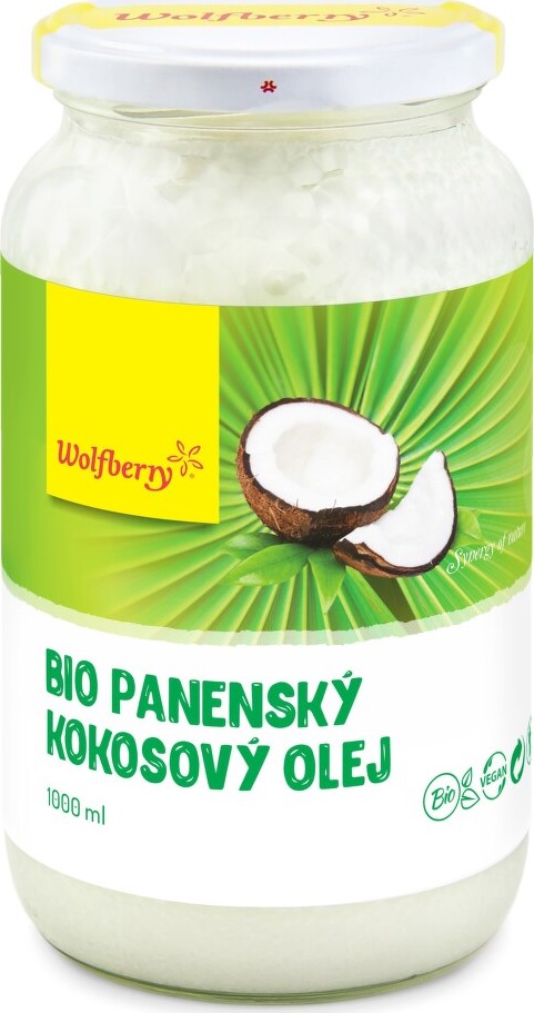 Panenský kokosový olej BIO 1000ml Wolfberry