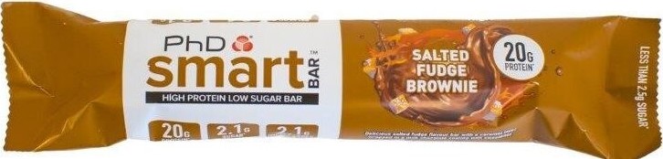 PhD Smart Bar 64 g salted fudge brownie