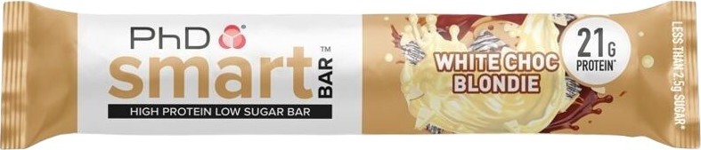 PhD Smart Bar 64g white choco blondie