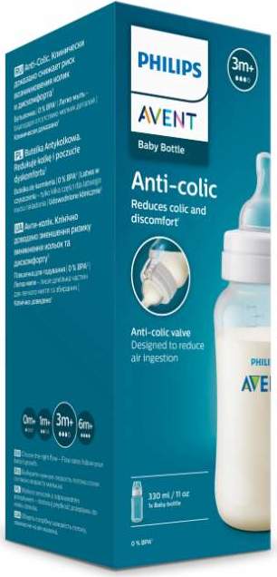 Philips Avent SCF816/17 Láhev Anticolic 1 ks bílá 330 ml