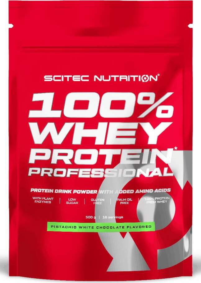 Scitec Nutrition 100% WP Professional 500 g pistachio white chocolate